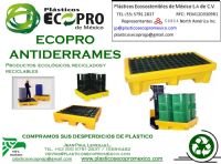 TARIMAS ANTIDERRAMES DE PLASTICO